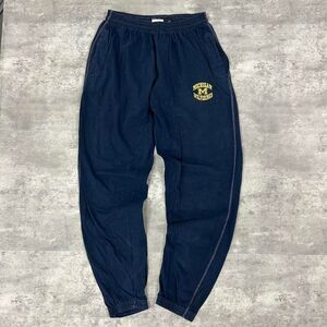 Michigan University Wolverines Navy Sweatpants Size Large